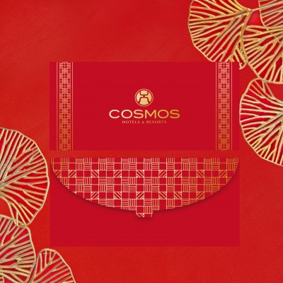 天成飯店集團 金采納福紅包袋(1包5入) 天成飯店集團 金采納福紅包袋(1包5入)