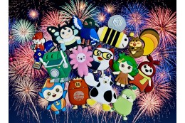 天成飯店集團  比比家族代言人磁鐵