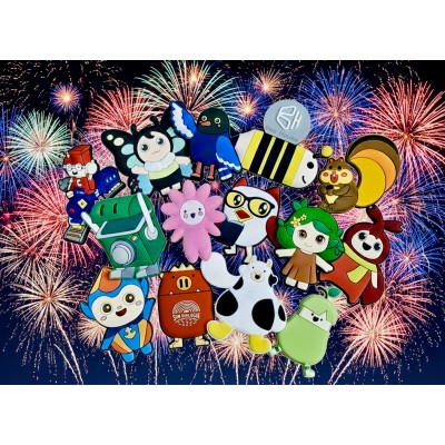 天成飯店集團 比比家族代言人磁鐵 天成飯店集團 比比家族代言人磁鐵