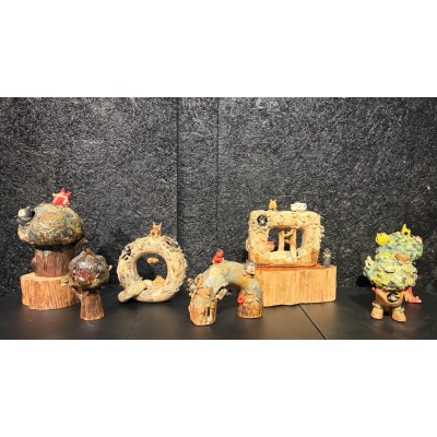 洪瑞聿《夢夭的秘密基地系列》 洪瑞聿《夢夭的秘密基地系列》