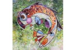 曾惠泉《跳躍的馬頭魚》