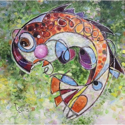 曾惠泉《跳躍的馬頭魚》