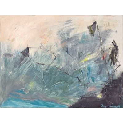 朱若茵《荷池印象》