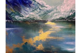 雅瑪薩崎•米娜《 霧中流動的時刻 》