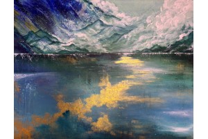 雅瑪薩崎•米娜《 霧中流動的時刻 》