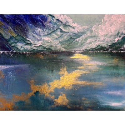 雅瑪薩崎•米娜《 霧中流動的時刻 》